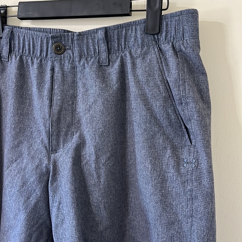 Under Armour Men’s Golf Stretch Flat Front Casual Shorts Size 34 - Picture 4 of 8